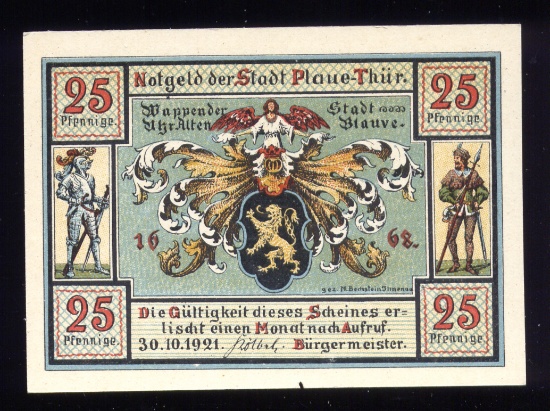 1921 Notgeld ... Old Money