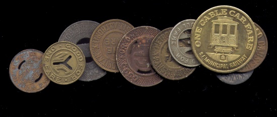 10 Transportation Tokens