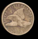 1858 ... Small Letters ... Flying Eagle Cent