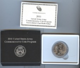 2011-D U.S. ARMY COMMEMORATIVE UNC HALF