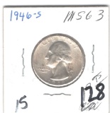 1946-S WASHINGTON QUARTER