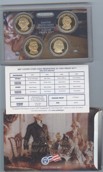 2007 PRESIDENTIAL PROOF SET