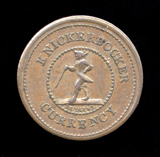 Knickerbocker Currency ... #255-393 -- Civil War Token