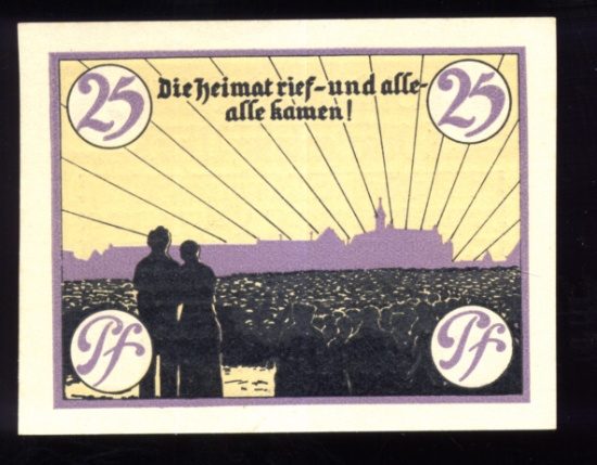1921 Notgeld ... Old German Money