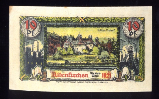 1 of 3 note set --- crisp uncirculatedOld German Money