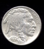 1936 ... Full Horn ... Buffalo Nickel