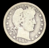 1906-D  ...  Barber Quarter