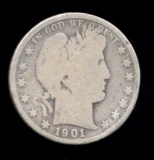 1901-O  ...  Barber ***** Half Dollar