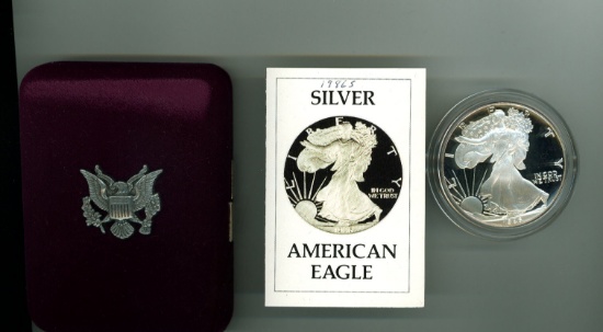 1986-S PROOF SILVER EAGLE