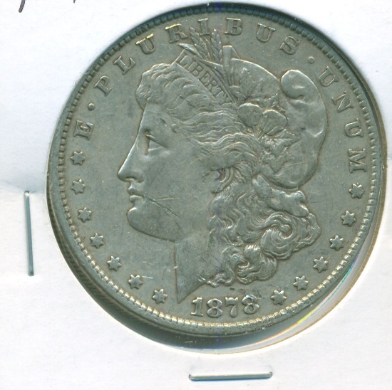 1878 8TF MORGAN SILVER DOLLAR