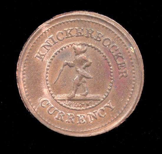 Knickerbocker Currency ... #255-393 -- Civil War Token