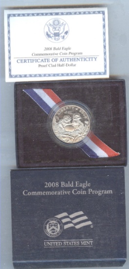 2008-S BALD EAGLE PROOF HALF