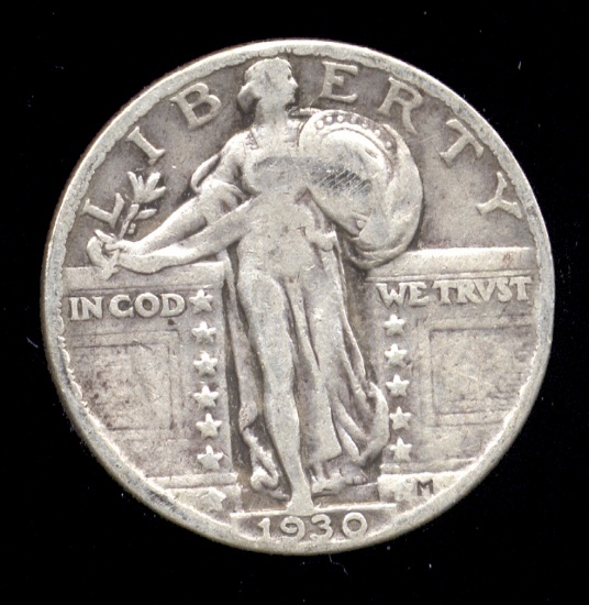 1930 ... Bold Date ... Standing Liberty Quarter