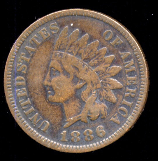 1886 ... Indian Head Cent