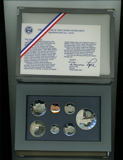1986-S PRESTIGE PROOF SET
