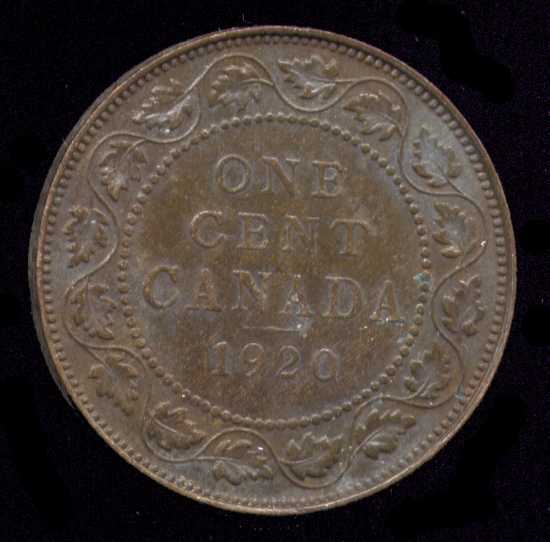 1920 ... Better Grade ... Large Cent ... Canada