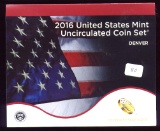 2016-D UNCIRCULATED COIN SET