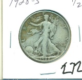 1928-S WALKING LIBERTY HALF