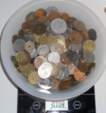 3 Pounds of World Foreign Coins