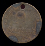 New York ... 80 Years of Leadership ... Seagram's Old Whiskey Token