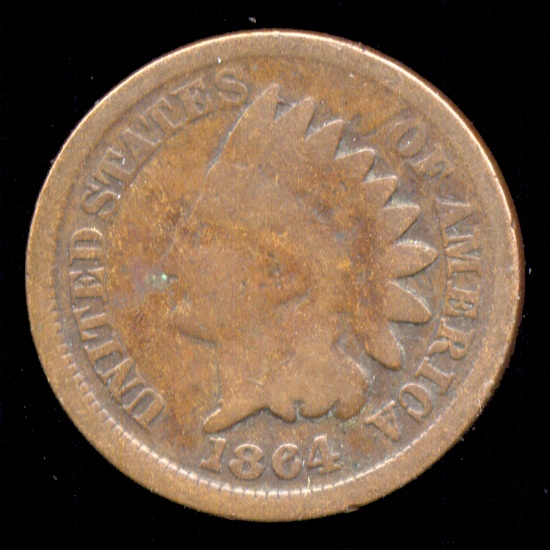 1864 ... Indian Head Penny
