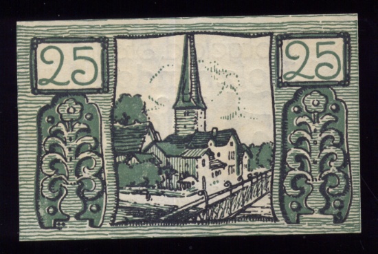 1921 Notgeld ... Old German Money