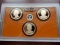 2016-S PRESIDENTAL 3 COIN PRF SET