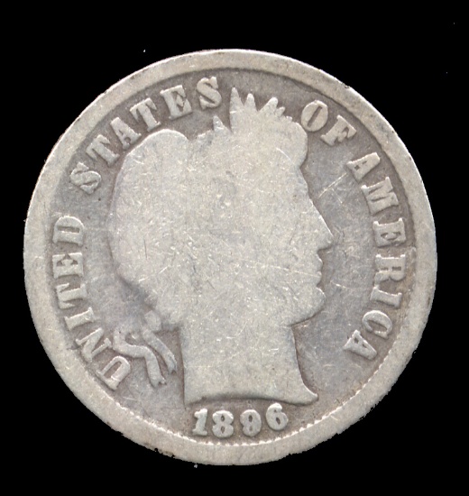 1896 ... Barber Dime