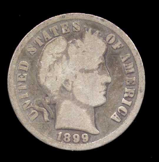 1899 ... Barber Dime