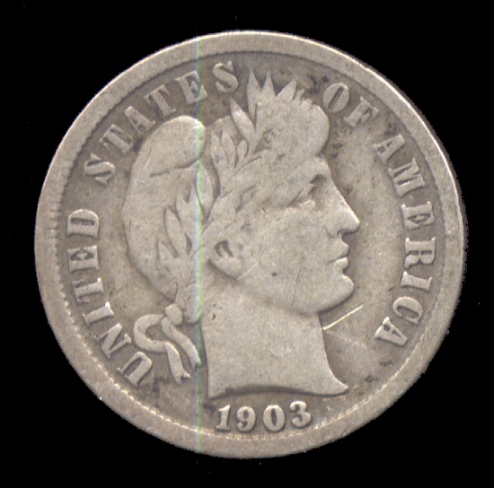 1903 ... Barber Dime