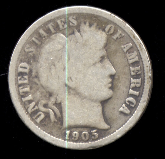 1905-O ... Barber Dime