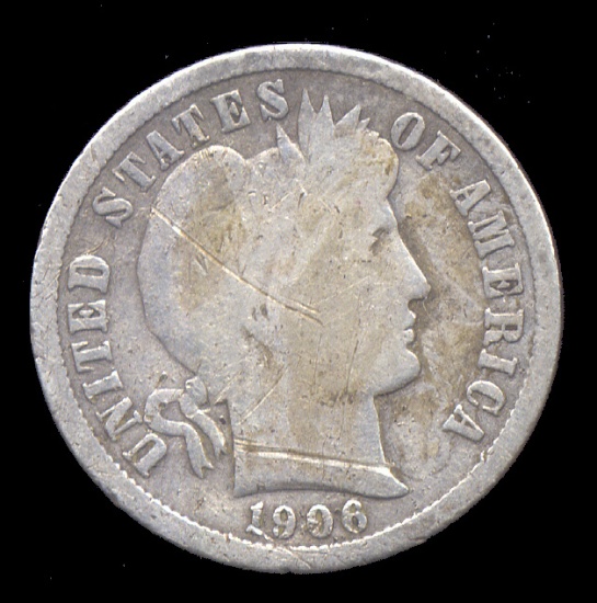 1906-O ... Barber Dime