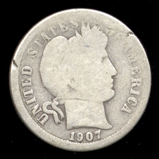 1907-O ... Barber Dime