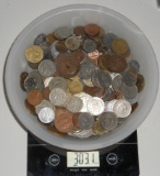 3 Pounds of World Foreign Coins