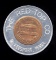 1964-D UNC ... The Red Top Co ... Encased Good Luck Penny