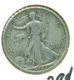 1942-S WALING LIBERTY HALF DOLLAR