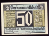 1921 Notgeld ... Old German Money