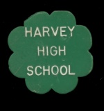 Harvey, IL ... Harvey High School ... Good for Complete Lunch ... Old Token