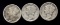 1924-P, D, S ... 3 Mercury SILVER Dime Set