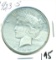 1923-S PEACE SILVER DOLLAR