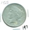 1925 PEACE SILVER DOLLAR