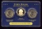 John Adams ... 3 Coins in This Set ... Proof and BU  UNC