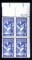OLD 3 Cents Stamps ... Plate Block of 4 ... Post Office Fresh ... MNH