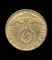 1938-E ... 5 Pfennig ... Old Nazi Swastika German Coin