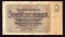 2 Renten Marks ... Old German Bank Note