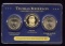 Thomas Jefferson ... 3 Coins in This Set ... Proof and BU  UNC