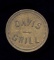 Davis Grill ... Good for 10 cents Old Token