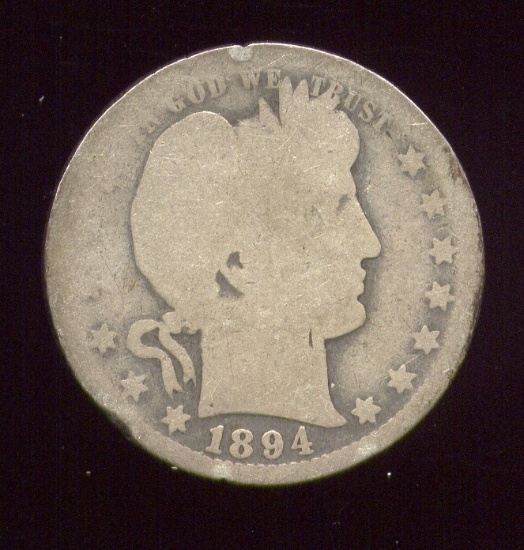 1894-O ... Barber Quarter ... Far MM