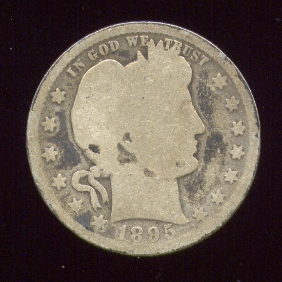1895 ... Barber Quarter