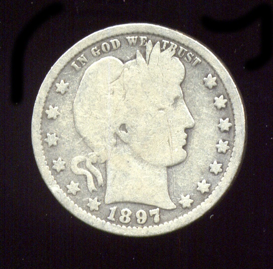 1897 ... Barber Quarter